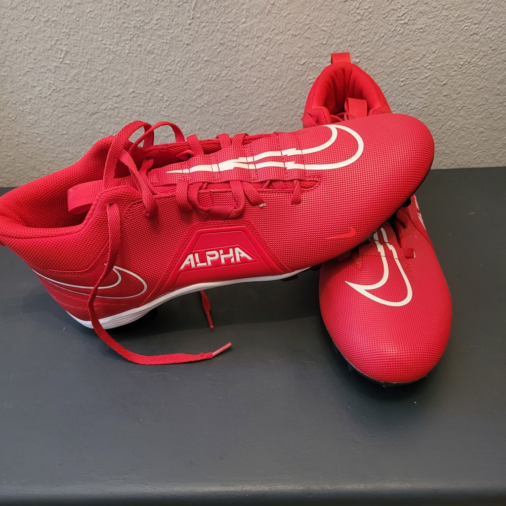 Nike Alpha Red Sports Cleats
